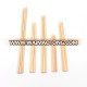 High quality disposable decorative flat bamboo skewer