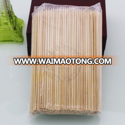 20cm Disposable Round Bamboo Skewers For BBQ Or Food