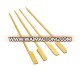 Disposable food sword shape bbq paddle teppo bamboo skewer 12cm